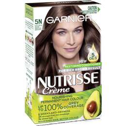 Garnier Nutrisse Hair Colour 5n Nude Medium Brown Each