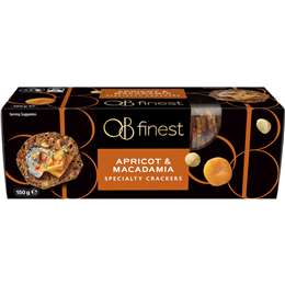 OB Finest Speciality Crackers Apricot & Macadamia
