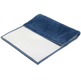 Inspire Toggle Bath Mat Blue 48x78cm