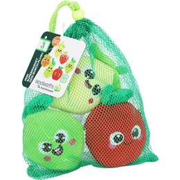 Woolworths Odd Bunch Plush Set With Net & Embroidery Assorted 3 pack