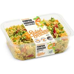 Salad Servers Pumpkin Couscous With Fresh Mint 600g