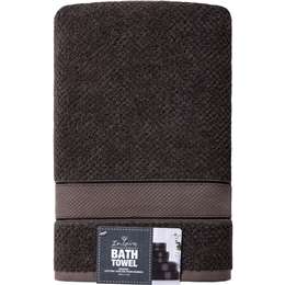 Inspire Premium Bath Towel Charcoal Each