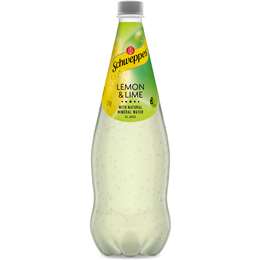 Schweppes Lemon Lime Natural Mineral Water Bottle