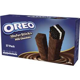 Oreo Milk Chocolate Wafer Sticks Biscuits Large Multipack 345g | Woolworths