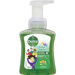 Dettol Kids Colour Foaming Hand Wash Aloe Vera 250ml