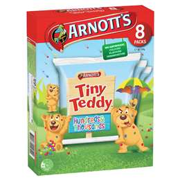 Arnott's Tiny Teddy Hundreds & Thousands Multipack Biscuits