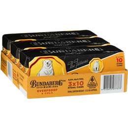 Bundaberg Rum & Cola Op
