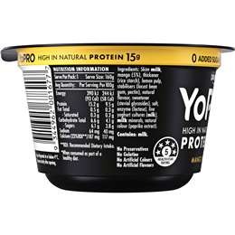 Yopro Danone High Protein Yoghurt No Added Sugar Mango