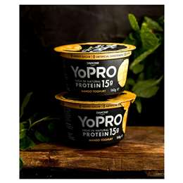 Yopro Danone High Protein Yoghurt No Added Sugar Mango