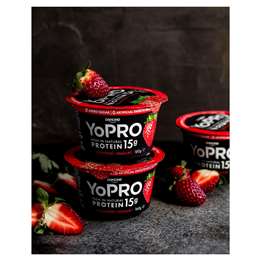 Yopro Danone High Protein Yoghurt No Added Sugar Strawberry