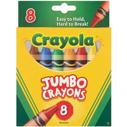 Crayola Jumbo Crayons 8 Pack