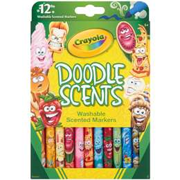 Crayola Doodle Scents Scented Markers 12 Pack