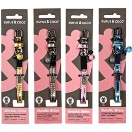 Rufus & Coco Designer Cat Collar Assorted each