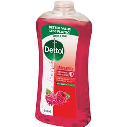 Dettol Antibacterial Handwash Refill Raspberry 950mL