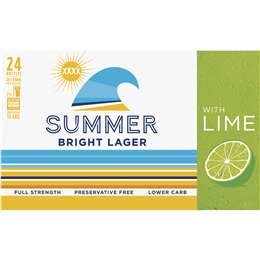 Xxxx Summer Bright Ale With Lime Bottles