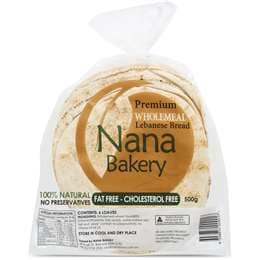 Nana Premium Lebanese Bread Wholemeal