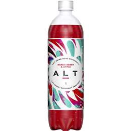 Mixed Berry Alt Mixed Berry & Apple Soft Drink Bottle