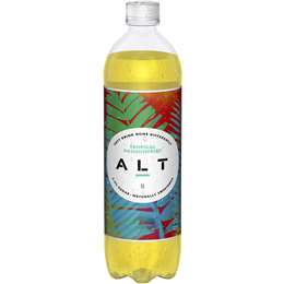 Tropical Alt Tropical Passionfruit Soft Drink Bottle