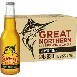 Great Northern Brewing Co Super Crisp Lager Bottles
