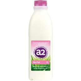 a2 Milk No Fat Milk