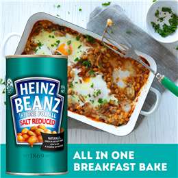 Heinz Beanz Baked Beans Salt Reduced Salt Reduced
