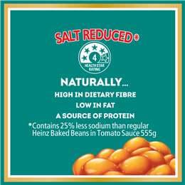 Heinz Beanz Baked Beans Salt Reduced Salt Reduced