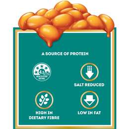 Heinz Beanz Baked Beans Salt Reduced Salt Reduced