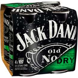 Jack Daniel's Whisky & Dry Cans