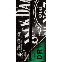 Jack Daniel's Whisky & Dry Cans