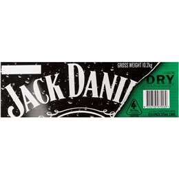 Jack Daniel's Whisky & Dry Cans