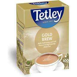 Tetley Gold Brew Tea Bags 100 pack