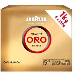 Lavazza Qualita Oro Ground Coffee 1kg