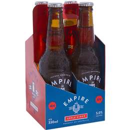 Empire Apple Cider Bottles