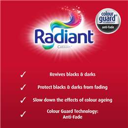 Radiant Blacks & Darks Laundry Liquid Detergent Black Wash