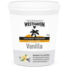 Tasmania's Westhaven Coconut Yoghurt Vanilla