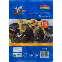 De Costi Mussels Cooked