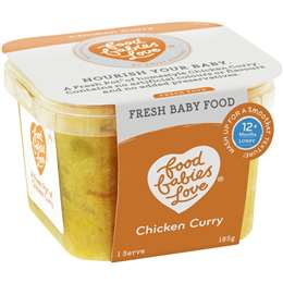 Food Babies Love Chicken Curry Fresh Pot