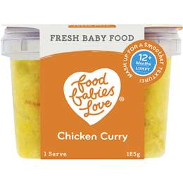 Food Babies Love Chicken Curry Fresh Pot