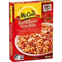 Mccain Beef & Bacon Pasta Bake Frozen Meal