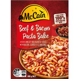 Mccain Beef & Bacon Pasta Bake Frozen Meal