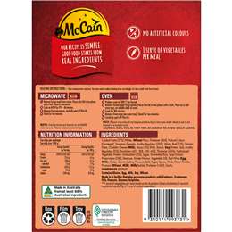 Mccain Beef & Bacon Pasta Bake Frozen Meal
