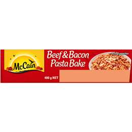 Mccain Beef & Bacon Pasta Bake Frozen Meal
