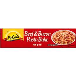 Mccain Beef & Bacon Pasta Bake Frozen Meal