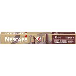 Nescafe Farmers Origin Pods Africas Ristretto Coffee Capsules 10 pack