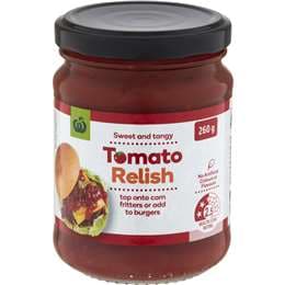 Woolworths Tomato Relish