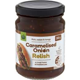 Woolworths Caramelised Onion Relish