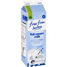 lactose free milk powder coles woolworths