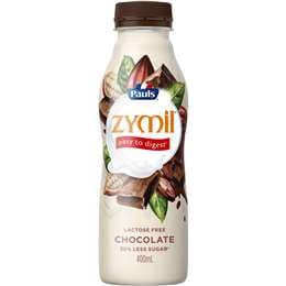 Pauls Zymil Lactose Free Chocolate Flavoured Milk