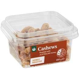 Woolworths Cashew Honey Snack Pots