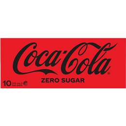 Coca - Cola Zero Sugar Soft Drink Multipack Cans